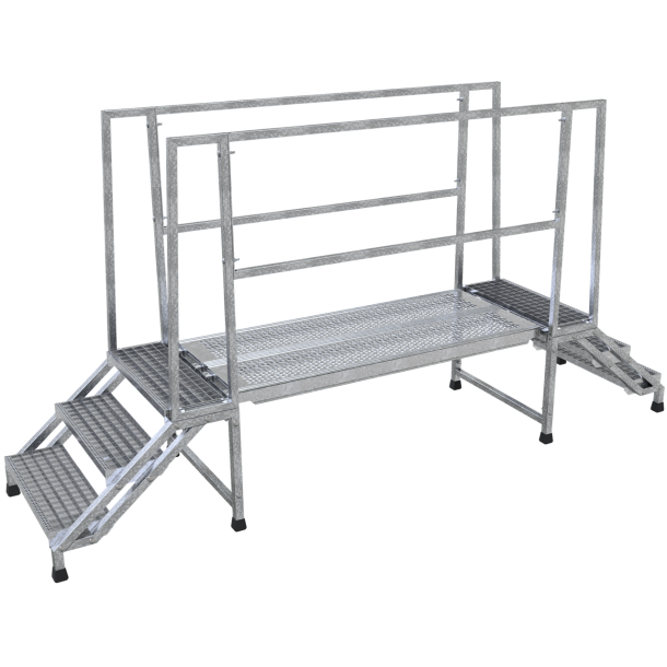 Steel system plank | steel | Length: 2.5 m